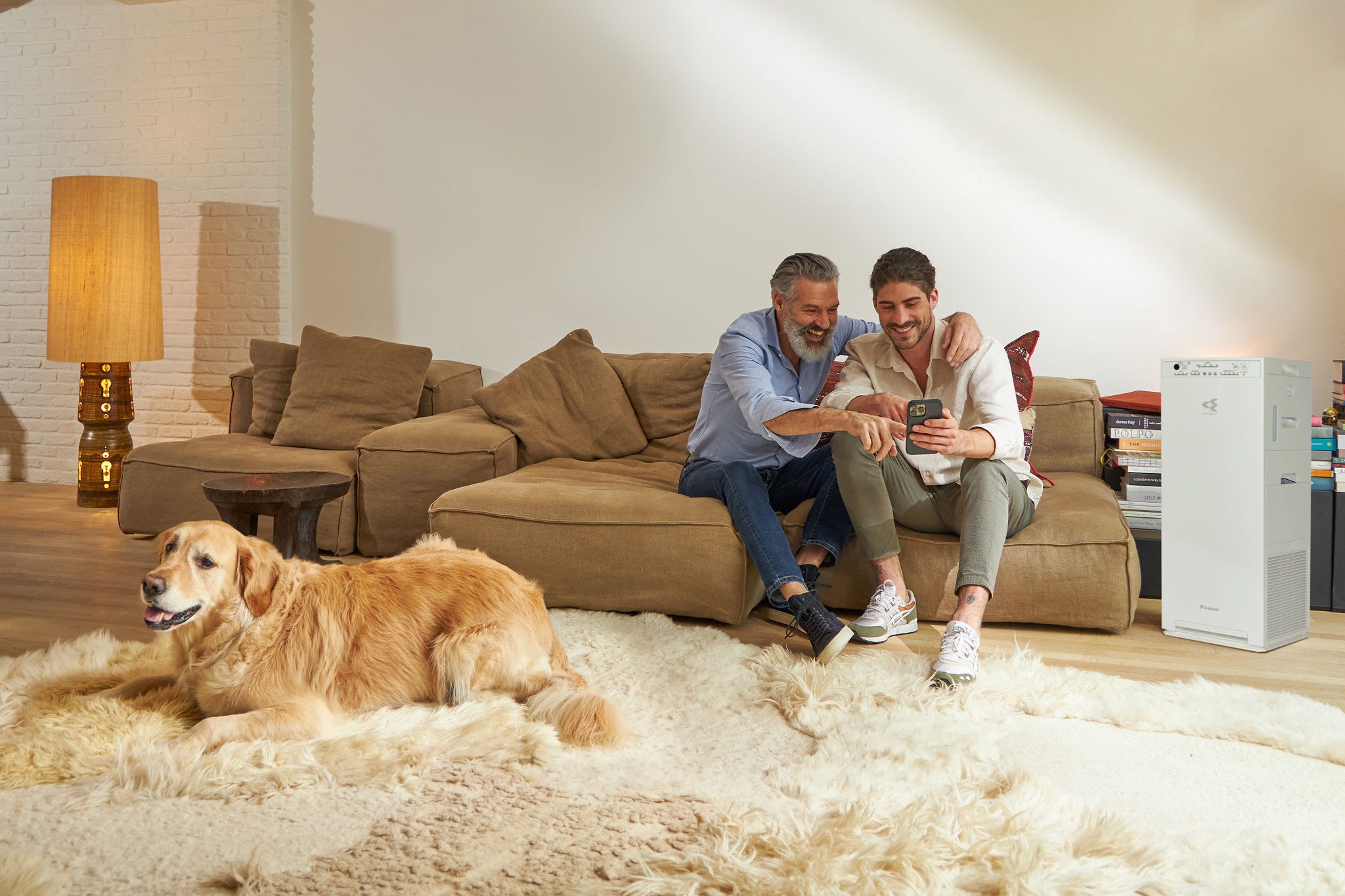 Rodina využívá výhod nejnovějších technologií čističek vzduchu