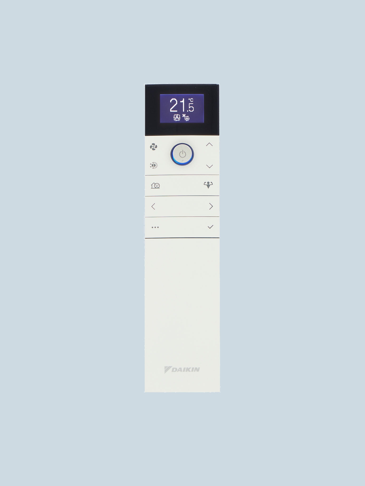 Packshot: Dálkové ovládání klimatizace Daikin Emura