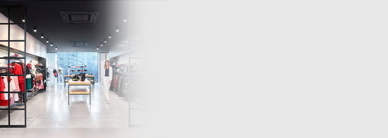 kazetová jednotka s kruhovým výdechem, instalace, maloobchod