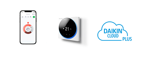 chytrý telefon, daikin cloud plus