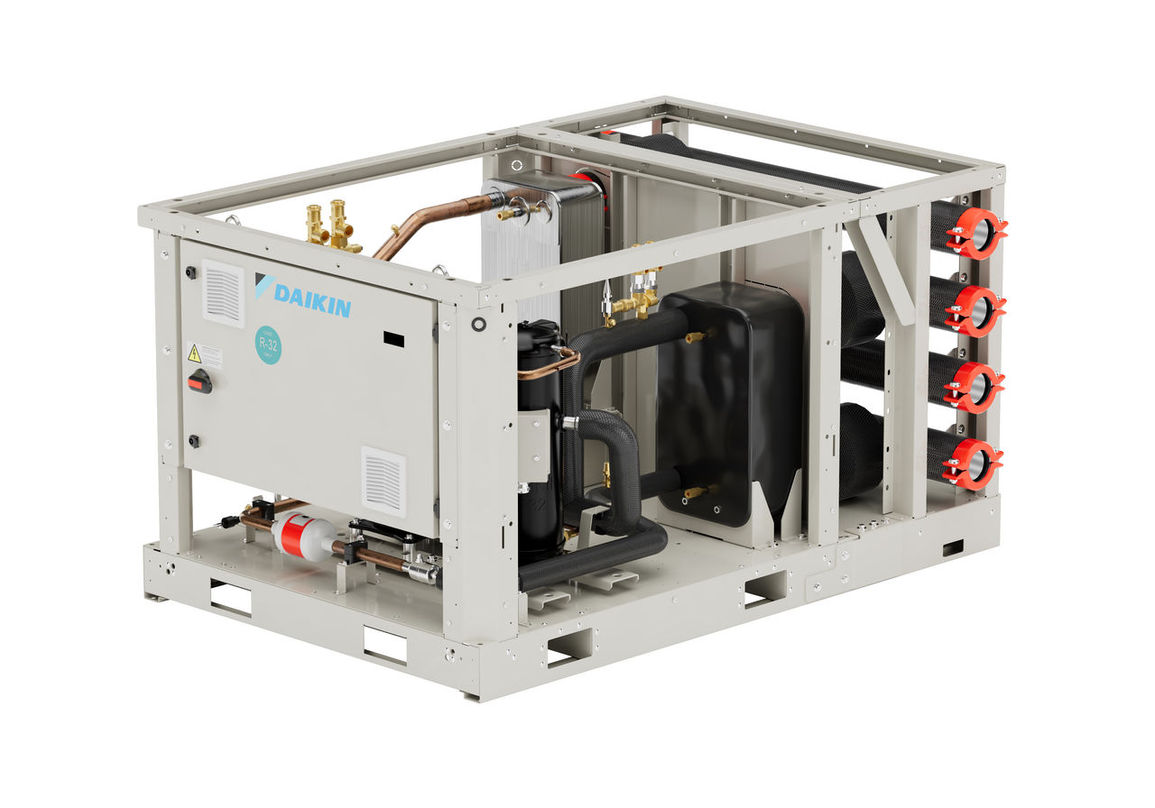 Nové modulární tepelné čerpadlo voda-voda společnosti Daikin